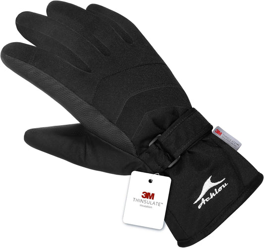 Ski Snow Gloves Winter Warm 3M Thinsulate Waterproof Touchscreen Men Women